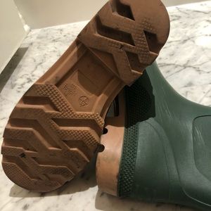Green Rain/Garden Boots. Size 10